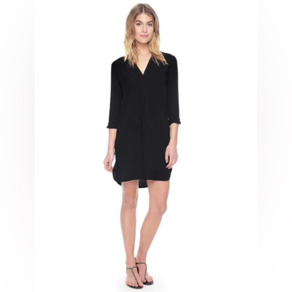 Splendid Black Long Sleeve Dress